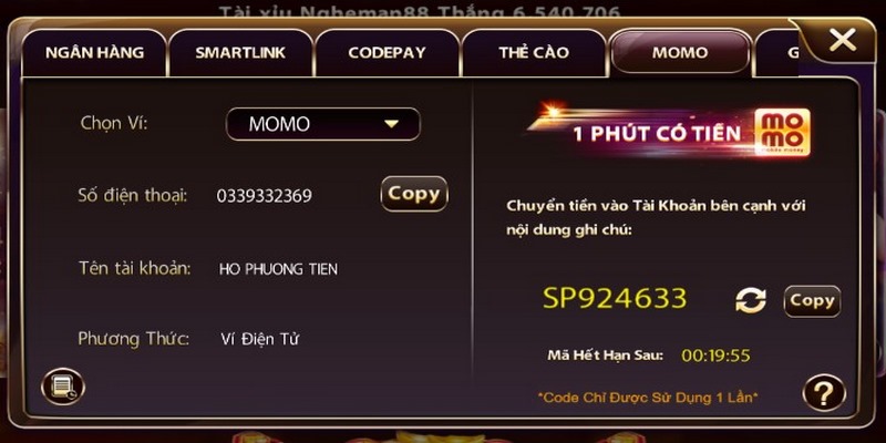 Hướng dẫn các cách nạp tiền vào X8