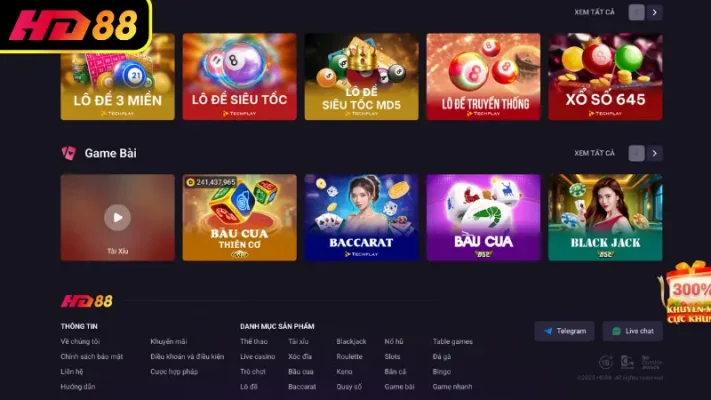 HD88 - Sân chơi cá cược uy tín bậc nhất châu Á